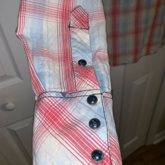 True Religion Indigo Phoenix Wester Shirt - Picture 6 of 6